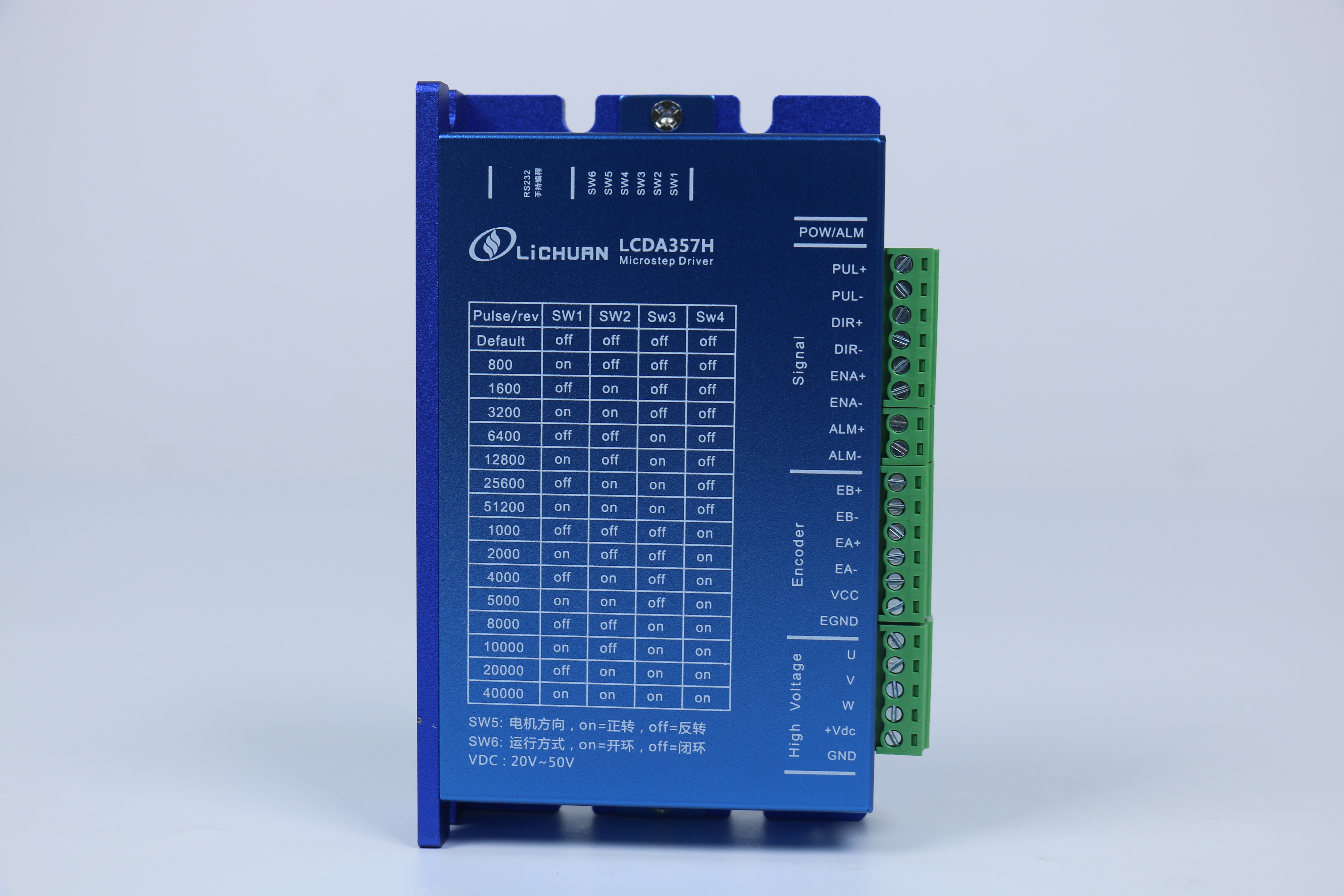 Driver motor stepper loop tertutup Nema23 3 fase