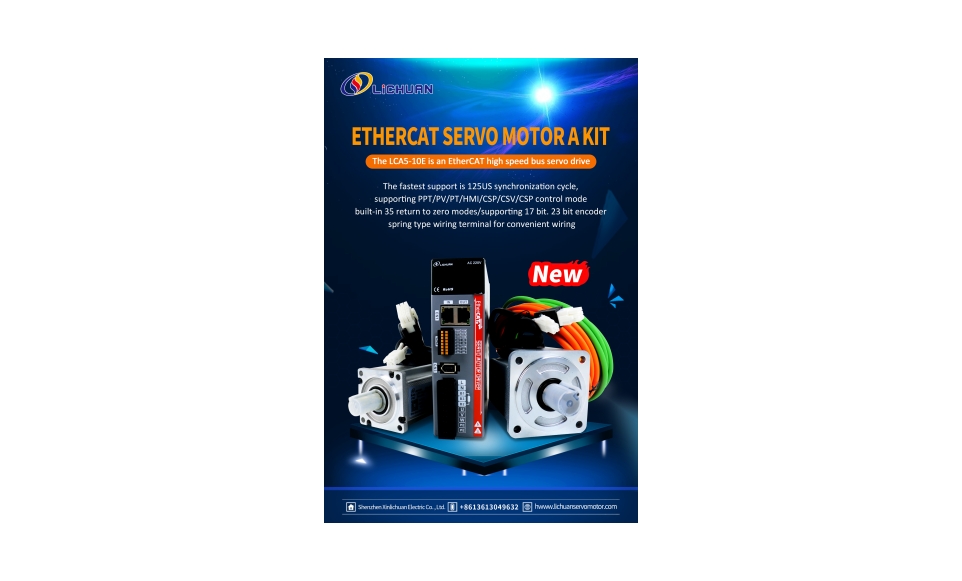 Produk BARU Lichuan --- motor servo AC Ethercat