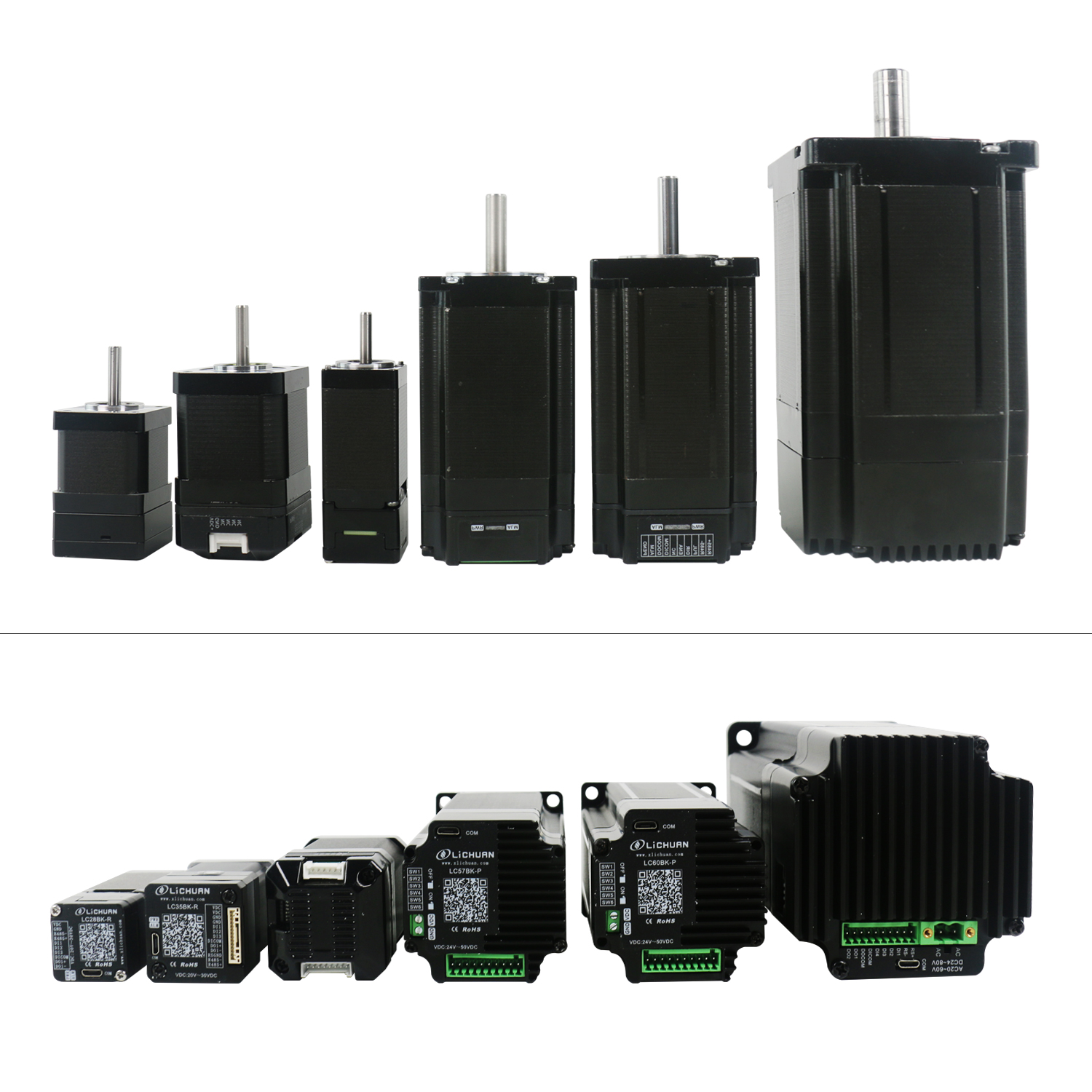 Peluncuran Baru: Lichuan Backpack Type Open Loop Tertutup Loop Motor Stepper Terpadu Oleh Shenzhen Xinlichuan Electric Co., Ltd.