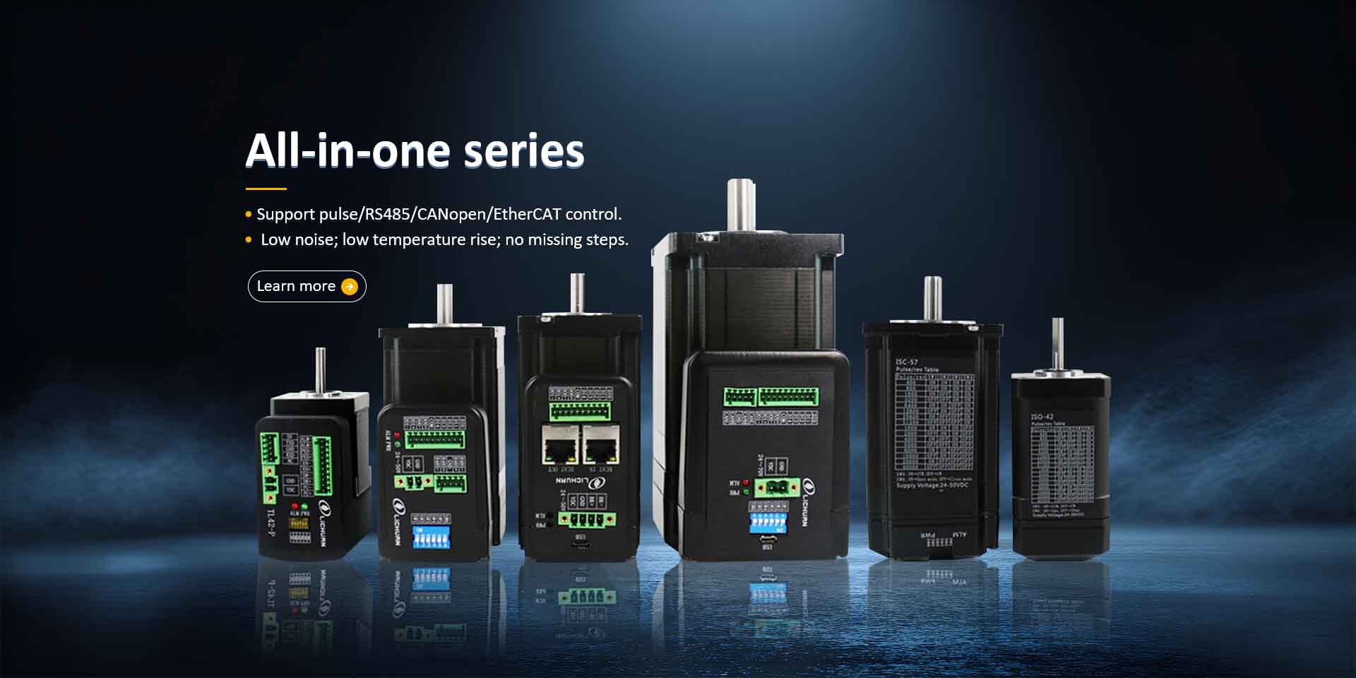 Cina Motor Stepper Terintegrasi Loop Terbuka Loop Tertutup Pemasok